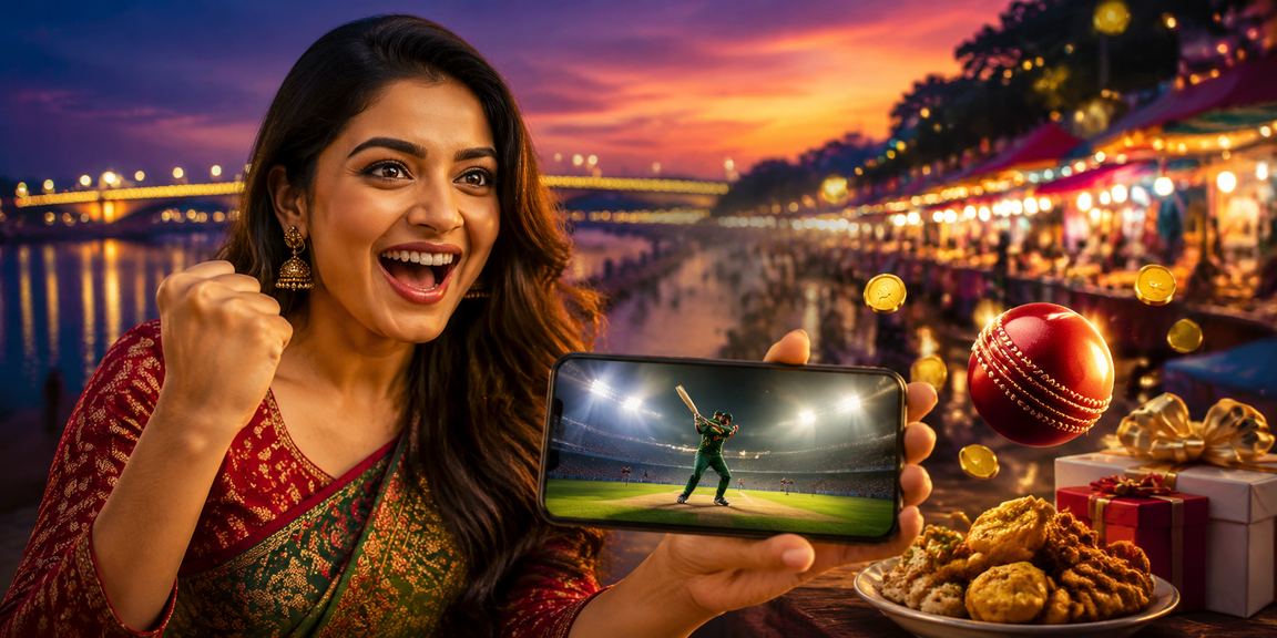 বগুড়ার নাইট মার্কেটে ক্রিকেট বেটিং পুরস্কার উপভোগের রাতের পরিবেশ