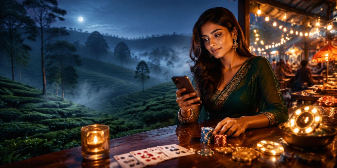 সিলেটের চা বাগানে পোকার গেম খেলার দৃশ্য বাংলাদেশ